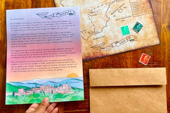Adventure Club includes 4 reading + 4 hands-on activities. Expedition map teaches world geography and map skills.
