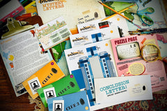 Learn about India with IndianTies Monthly subscription Letters for kids! The Chennai mystery included a train paper craft model.