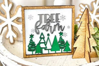 Holiday Tiered Tray Decor Box
