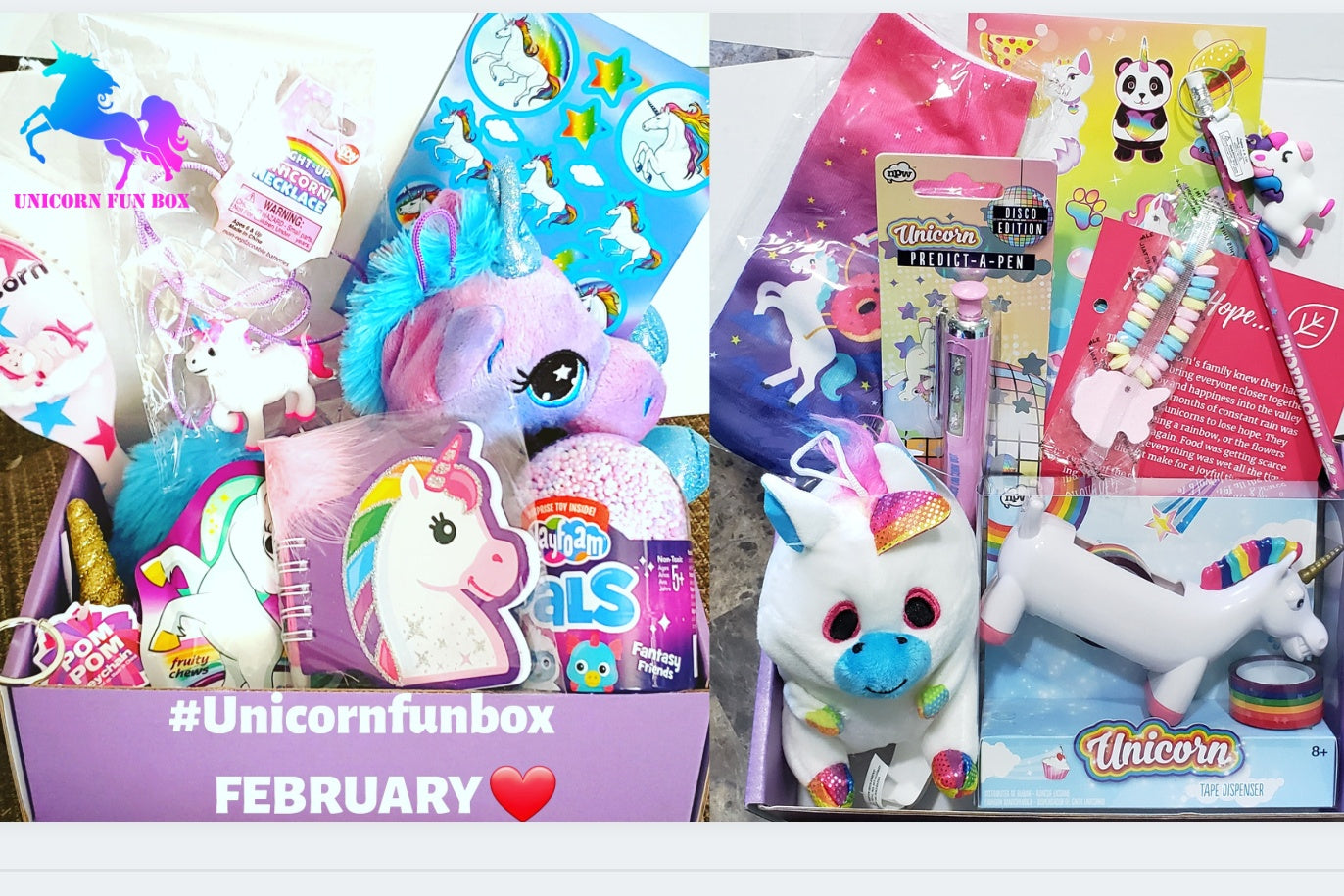 Unicorn Fun Box | Subscription Box for Unicorn Lovers - Cratejoy