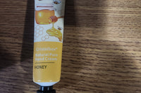 The box comes with different lotion in each this lotion is called honey and it has real honey extract!