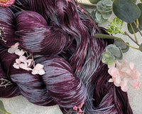 Monthly Hand-dyed Yarn Box - pattern & stitch markers included from Wonderland Yarns