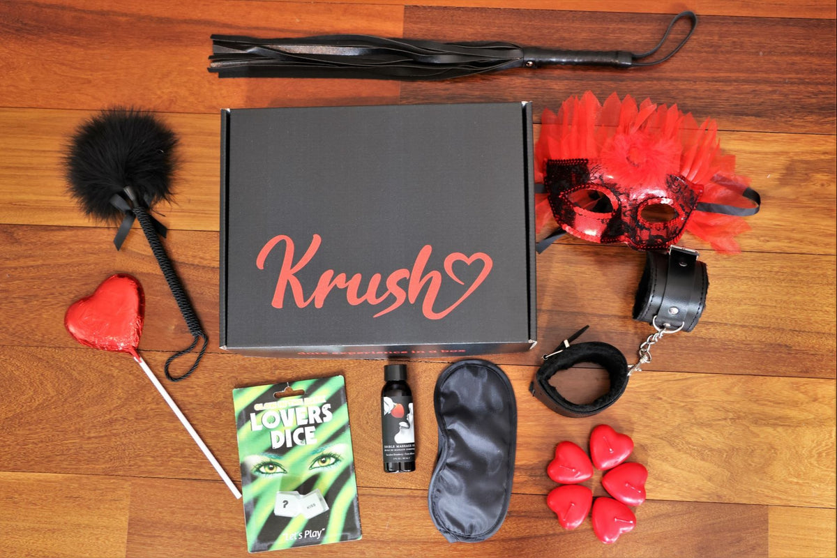 Sensual Box for Couples - Subscription Box of Erotic Items, Sex Toys and Adult Accessories