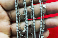 Pure silver jeweler necklace