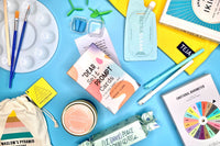 Monthly subscription box filled sensory rich items that support self development cultivating mental, spiritual, and emotional growth.