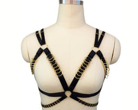 SILVER PLAN- 1 HARNESS BRA AND 1 CAGE BRA
