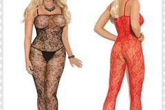 (OS)Bralette and Panty Set One Size REGULAR or PLUS Size