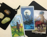 Tarot and Crystal Combo: Random Draw of 3 cards and 3 crystals (3rd week)