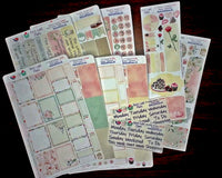 Monthly Functional Planner Sticker Subscription Box for Planners - Calendars, Happy Planner, Bullet Journal, Leafy Treetops, Pocket, A5, EC, TN, Hobonichi Weeks