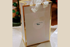 Also, an option of a gold gift bag is available instead of a default gold gift box for subscription items. 