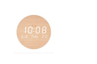 Creative Wood Wall Clock ,Led Wall Clock  ,Wooden Bird Clock