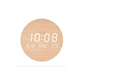 Creative Wood Wall Clock ,Led Wall Clock  ,Wooden Bird Clock