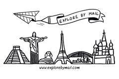 Explore By Mail - monthly interactive travel adventure!