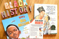 Black history month- CuriousCaptain: For February, we have chosen two inspiring books written by African American authors.