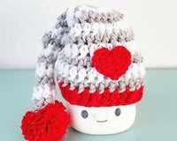 Seasonal Marshmallow Mug Hat Farmhouse Tiered Tray Decor Box