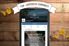 Compass Club | Monthly Motivation System with Planner & Mini-Course