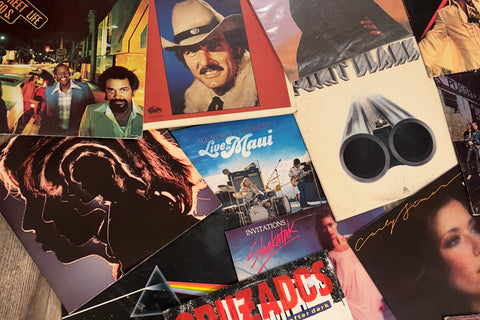 Vinyl Records Box Curated  | 5 LPs | You Choose Genre 1950s - 1980s