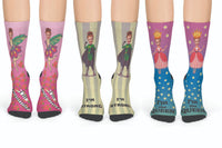 Monthly Girl Power Socks with Custom Face