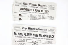 Puzzling Newspaper Subscription - The Hincks Gazette