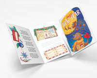 Christmas Card with Puzzles Inside