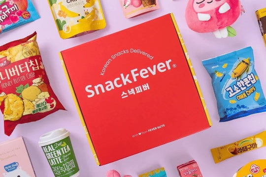 SnackFever | The Korean Snack Box - Cratejoy