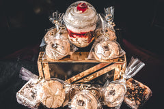 Each month will be a variety of gourmet desserts paired with complementary flavors and toppings. Each one more decadent than the last.