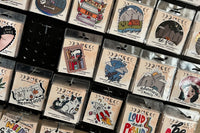 Sticker examples from our permanent line