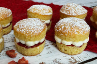 Mini Victoria Sandwich kit (available at checkout as an add on item or see our shop on Etsy for a one off purchase without a subscription). 