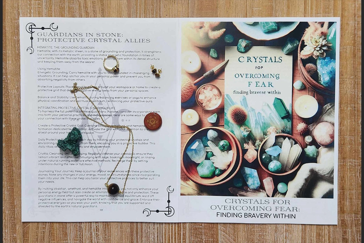 Spiral Rain's Crystals box (Canadian dollars)