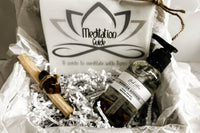 Natural + Vegan Crystal Infused MEDITATION Wellness Box | Self-Care for Body + Mind + Spirit