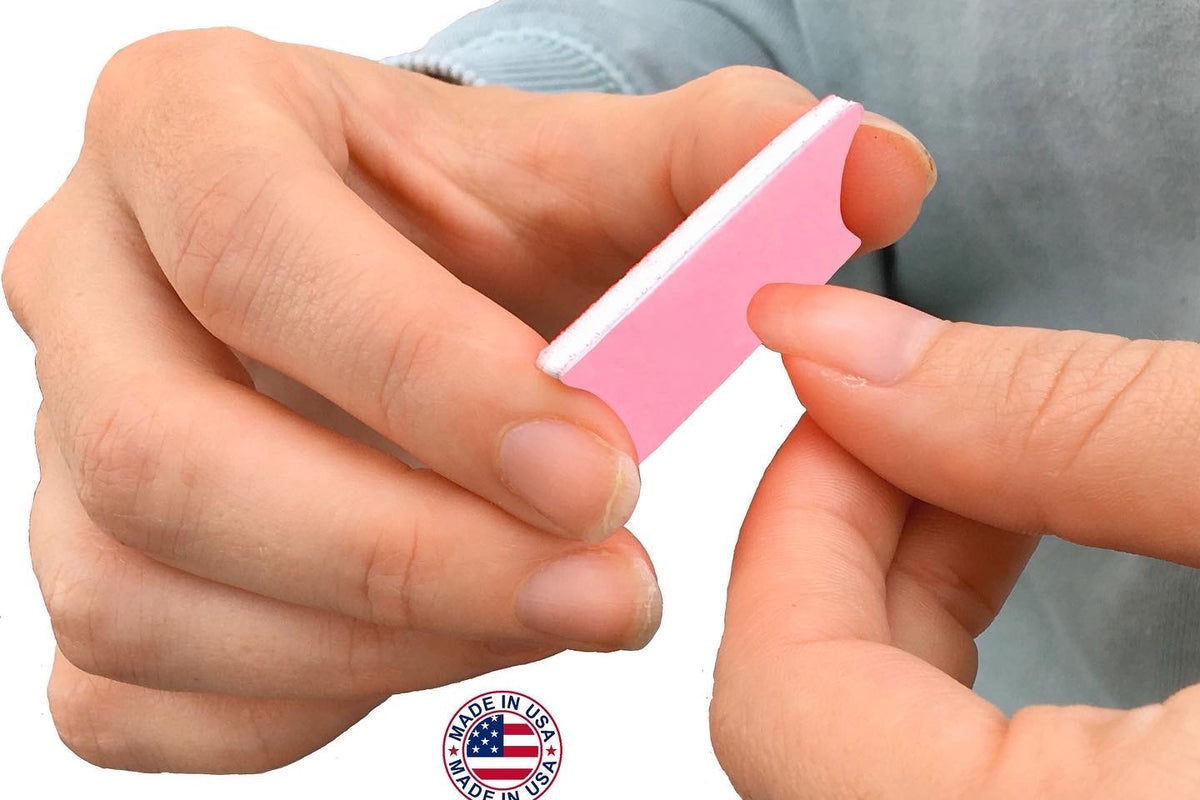 Style File Mini Nail Files Washable Comfortable Premium Quality Less Waste Sanitary Made USA Ergonomic A