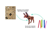 DIY Wooden Art Building Sets