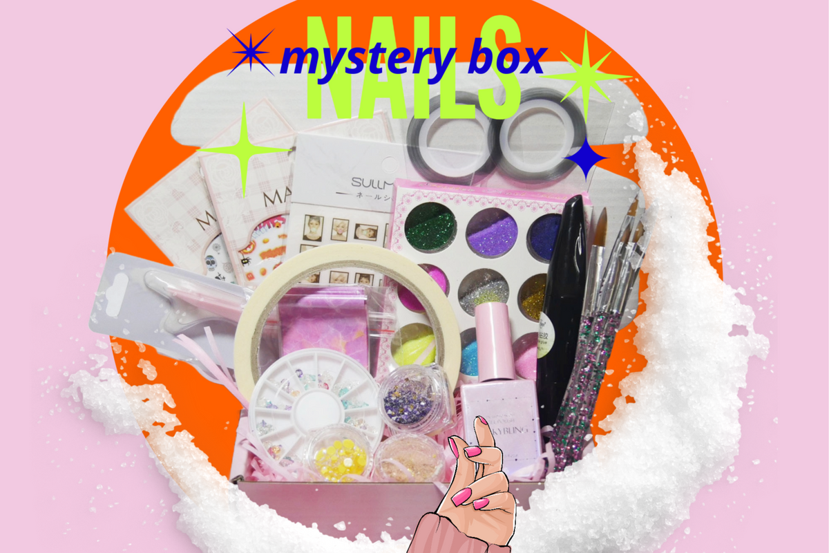 Makynail March 2024 Mystery Nail Box Exploring Box for her, Surprise Box for nail lover, Surprising Gift Box Monthly Subscription