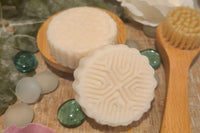 All-natural shampoo bar is included with each box.  No harsh chemicals or preservatives              