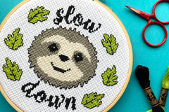 Rag Tag Box Cross Stitch