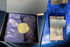 The Moon Box is a welcomed surprise each month! Different theme monthly, new scents, candles new items & more!