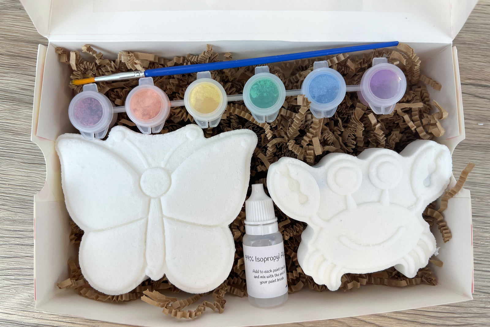 Paint Your Own Bath Bomb Kit