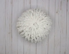 Hand Knitted Round Pillow Kit image 2