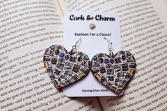 Book Club Earrings