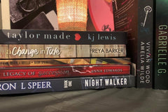 2 Paperbacks and Bookish Swag and items for the Woman