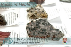 Crystal healing subscription box by Crystal Barista. Learn how to use crystal healing tools and practice with new stones every month. 