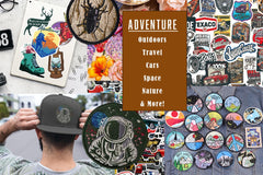 PatMagPin- It's a patch & a magnet & a pin! PLUS Stickers!