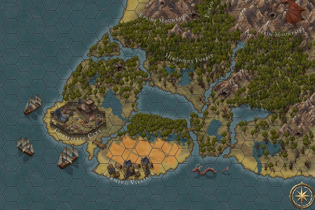 Tabletop Map Monthly Box