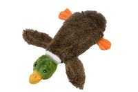 Best Pet Supplies 2-in-1 Stuffless Squeaky Dog Toys with Soft, Durable Fabric for Small, Medium, and Large Pets, 