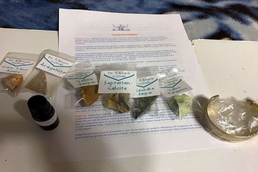 Monthly Crystal Packages- 5 Sizes!