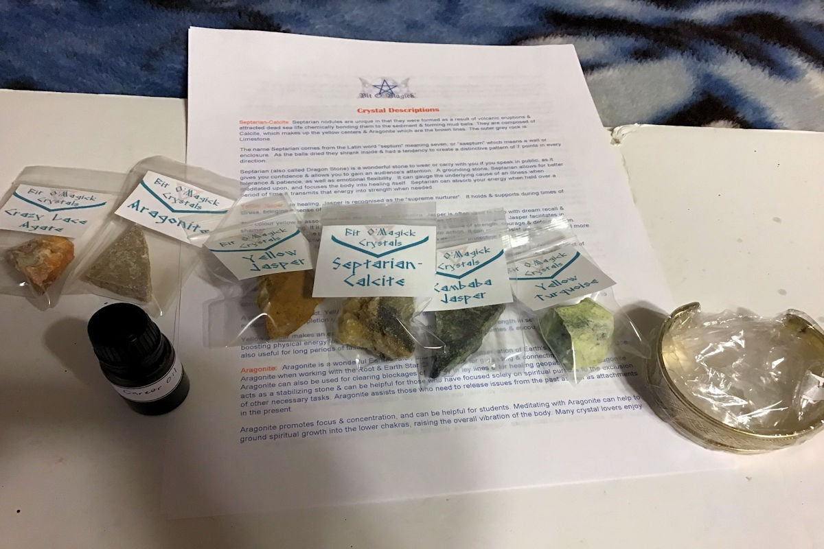 Monthly Crystal Packages- 5 Sizes!
