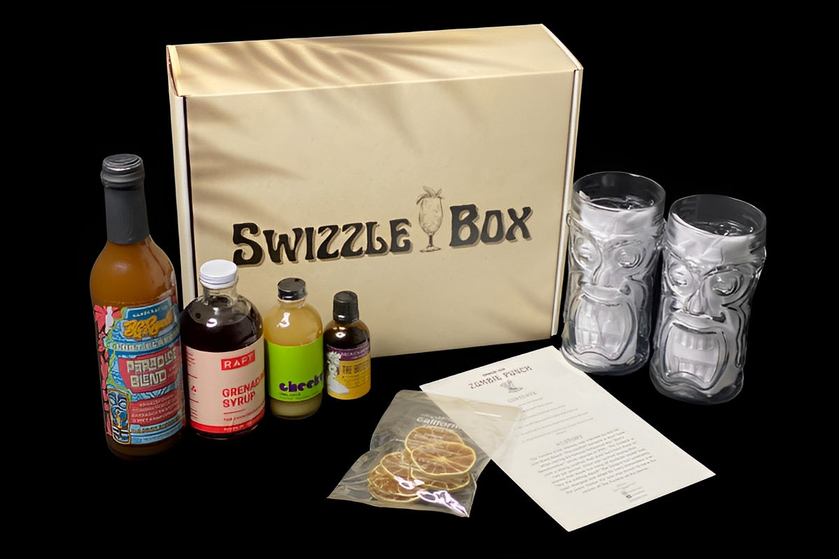 Swizzle Box - Tiki Cocktail Kit - Cratejoy