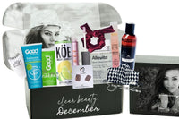 A Clean Beauty subscription box filled with clean, sustainable and full-sized beauty, wellness and lifestyle products.