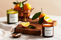 Premium candles hand-poured in small batches with 100% soy wax, fine fragrances and essential oils. Made with love. Non-toxic, clean, vegan.