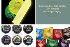 Picture of all contents in the box. With expiration statement 